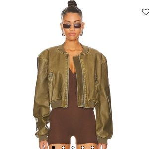 Lioness Olive Green Bomber